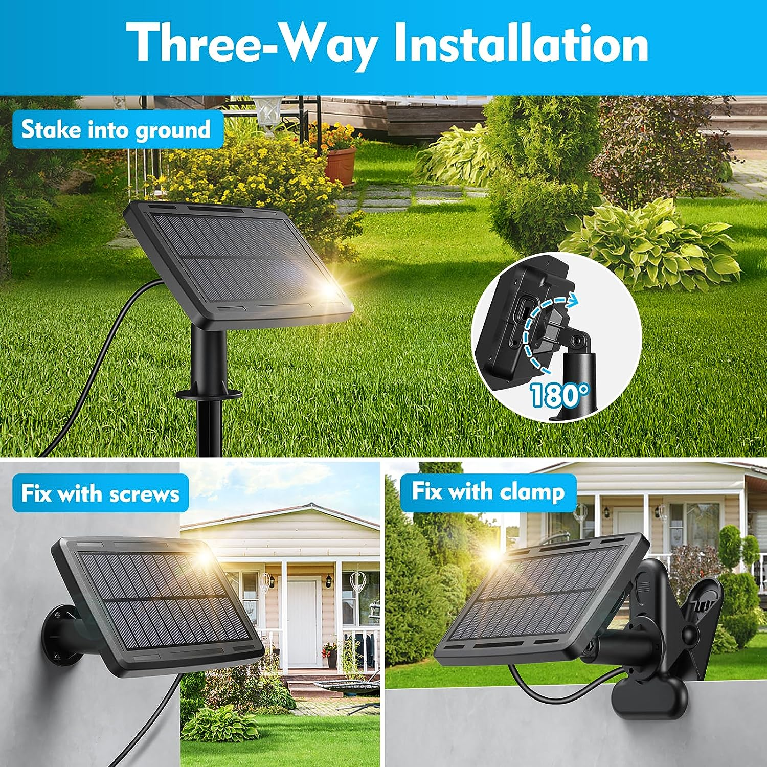 Globalink 16M Solar String Lights - IP65 Waterproof Outdoor Fairy Lights with 16 Shatterproof Bulbs, Expandable for Backyard, Balcony & Garden All-Weather Aussie-Proof Design, Warm White Ambience image number 1