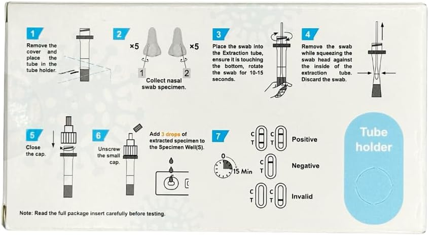 Alltest COVID-19 Antigen Rapid Nasal Self-Test Kit &ndash; 20 Pack &ndash; ARTG 376310 &ndash; Easy to Use, Reliable Results at Home, Non-Invasive, Fast Detection image number 3