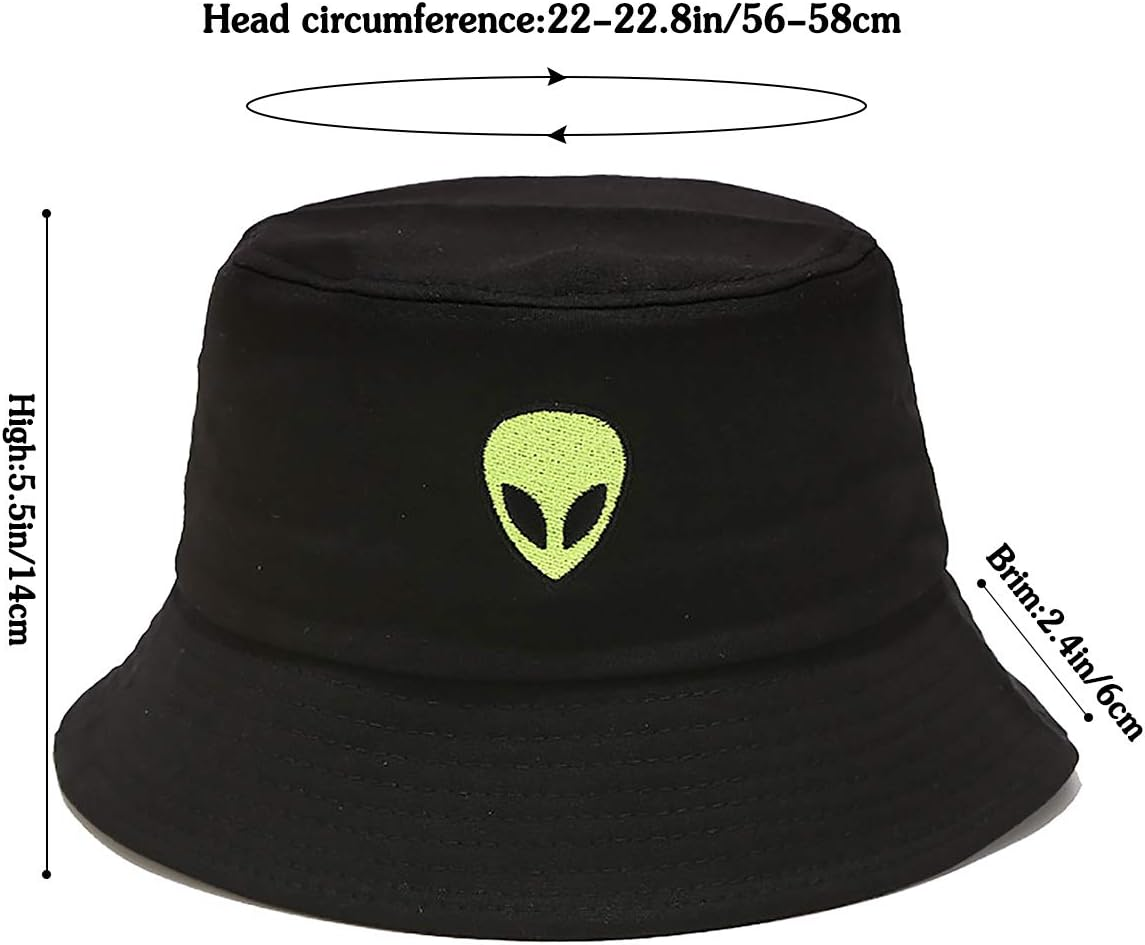 Malaxlx Unisex Bucket Hat Beach Sun Hat Summer Outdoor Travel Fishing Hat for Women Men Teens image number 7