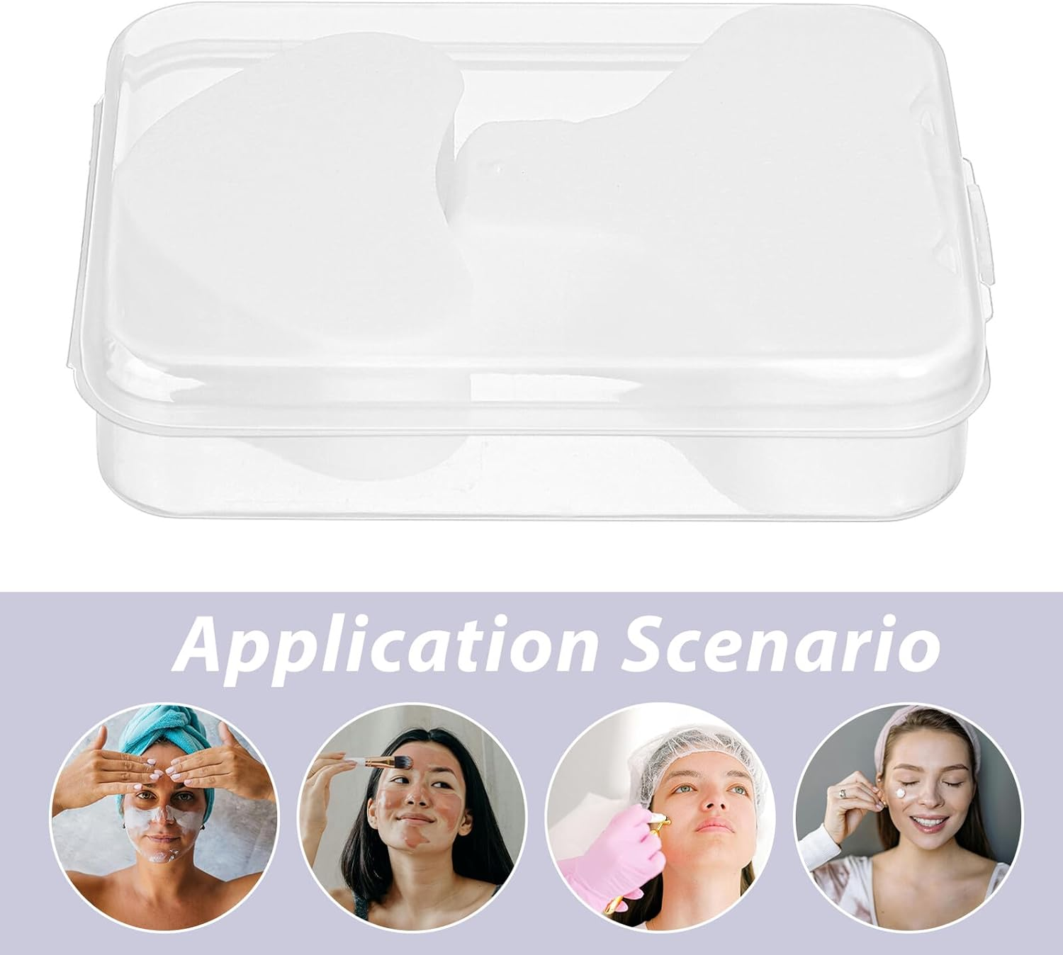 SOIMISS Cleansing Nose Pore Patches Soft Cotton Pads for T Zone Blackhead Removal Facial Skin Care Tool Mask image number 1