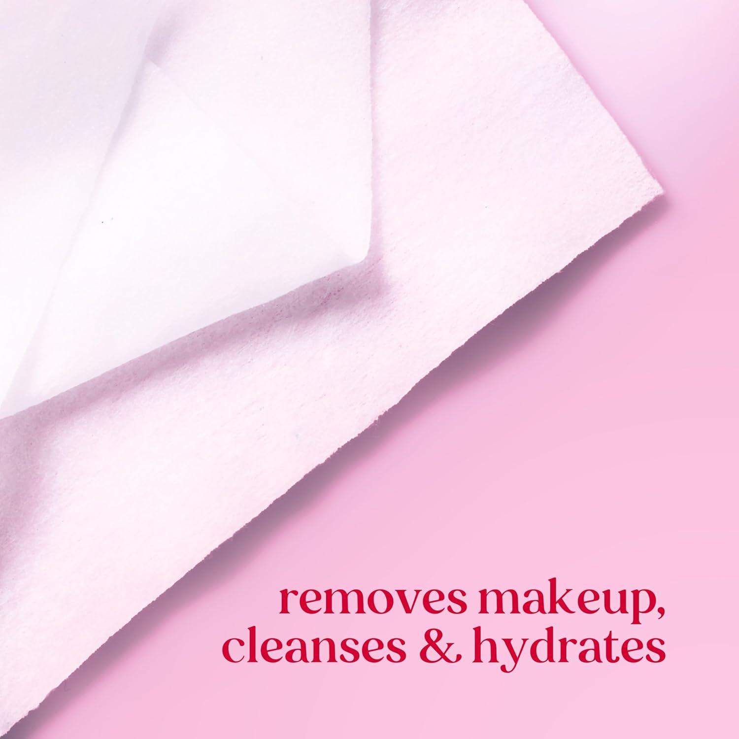 Burt'S Bees Rose Water Face Wipes, for All Skin Types, Hydrating Micellar Makeup Remover & Facial Cleansing Towelettes, 30 Ct (3-Pack) image number 5