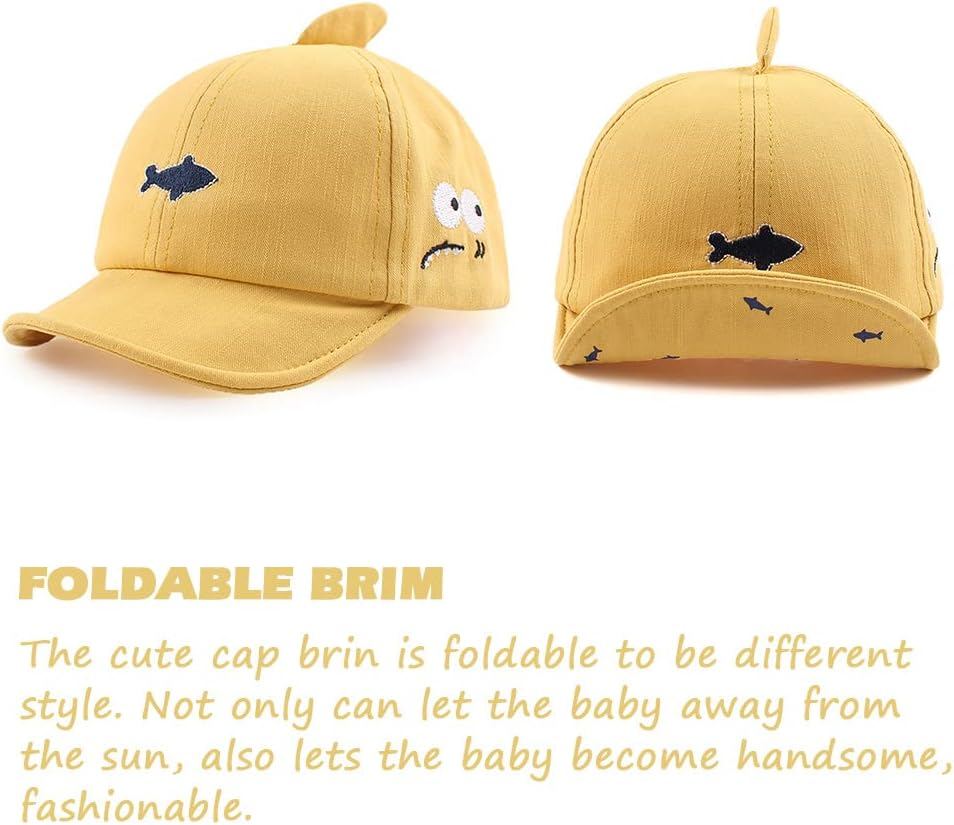 Baby Duck Cap Infant Kids Sun Hat Bear Cute Cartoon Caps image number 4