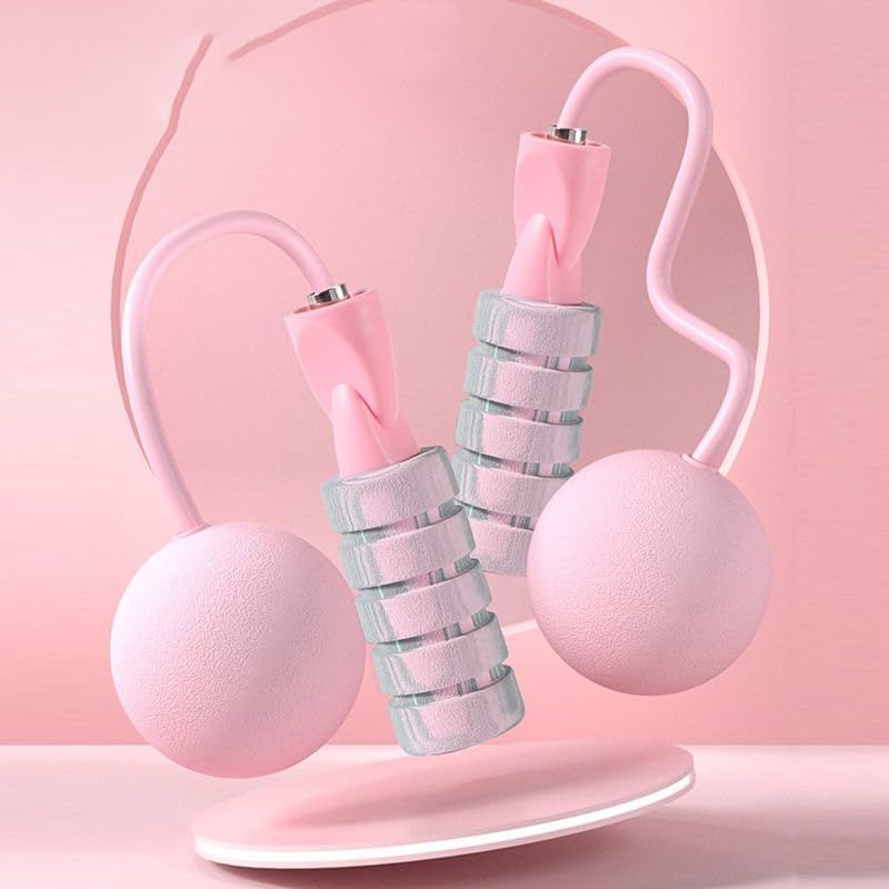 Jump Rope, Training Ropeless Skipping Rope for Fitness, Adjustable Weighted Cordless Jump Rope for Men Women Home Exercise & Slim Body image number 4