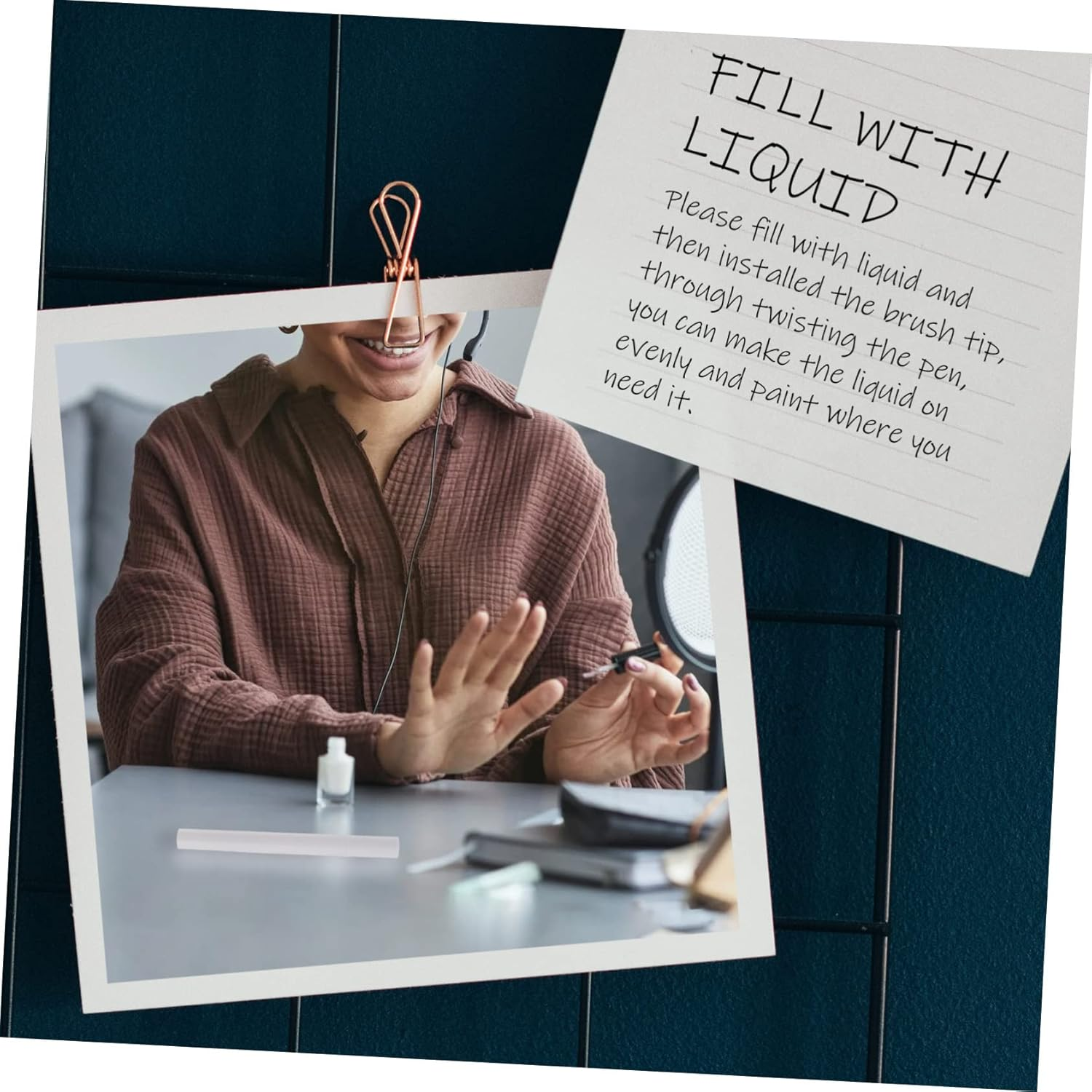 HONITANO 10Pcs Practical Empty Manicure Pens for Nail Polish Makeup Liquids Applicator for Nail Nutrition Oil Essential Oil and Eyelash Growth Liquids