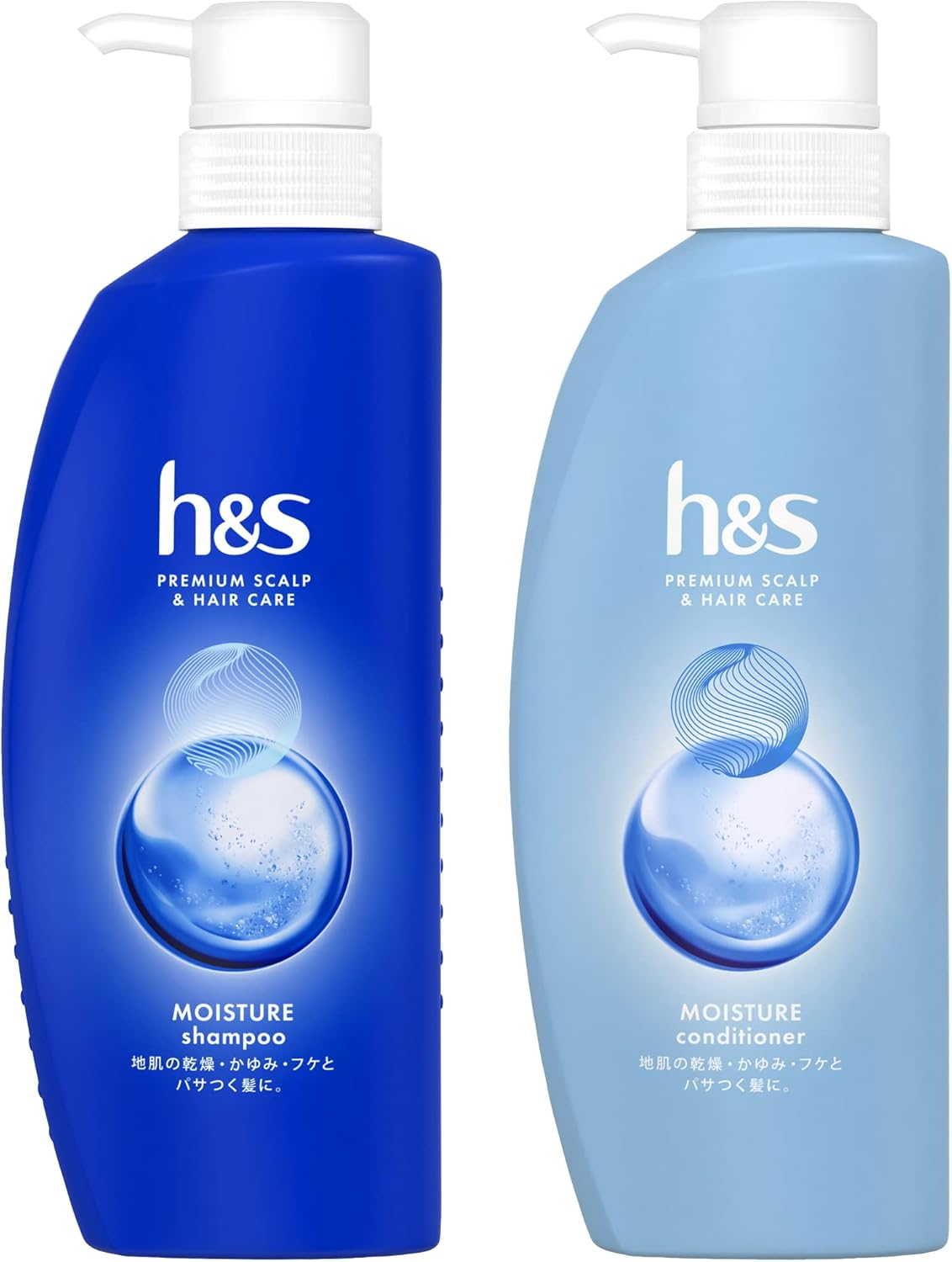 H&S Moisture Shampoo Conditioner Pump Set H-N S image number 1