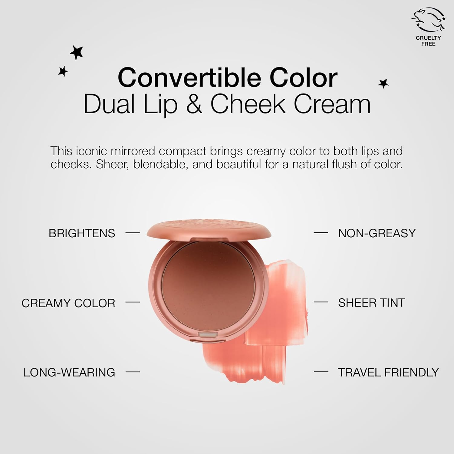 Stila Convertible Color Dual Lip and Cheek Cream - Gerbera image number 5