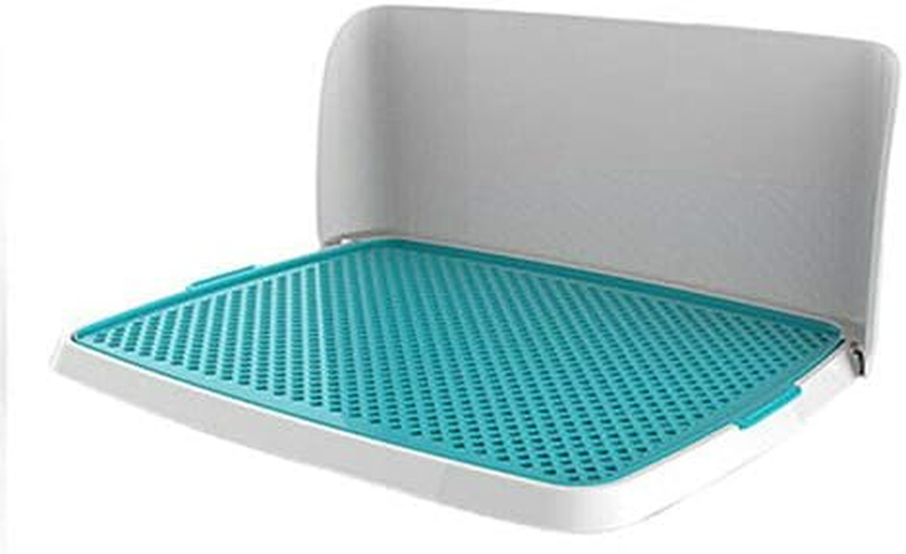 Detachable PET Dog Puppy Potty Training Tray PAD Pee Toilet (L, Blue) image number 3