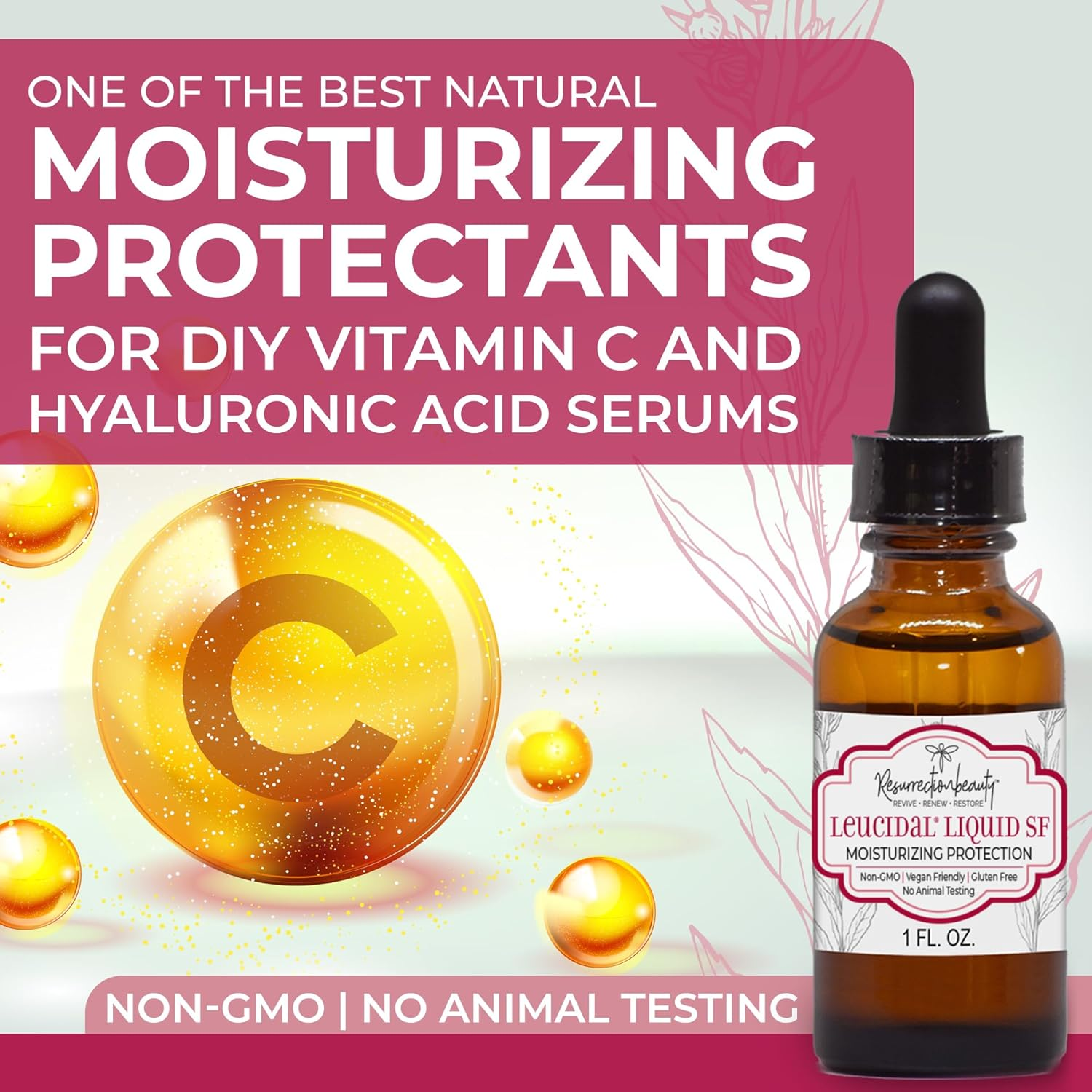 Leucidal Liquid SF, Natural Preservative Ingredient for Homemade Hyaluronic Acid Serums and Other Cosmetics, 30Ml image number 4