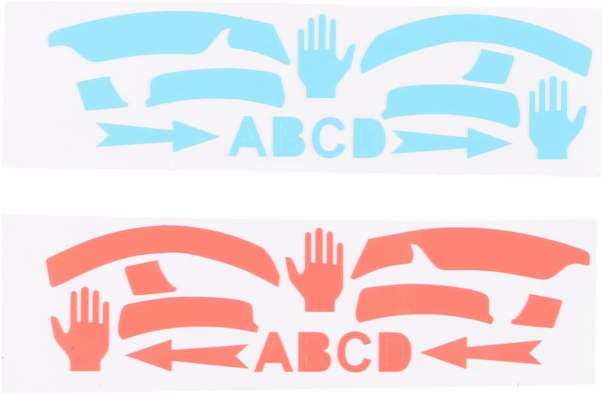 Laroal Drone Fluorescent Stickers Waterproof and Anti-Fouling Luminous Stickers for NEO Drone Accessories Color Change Film Kit