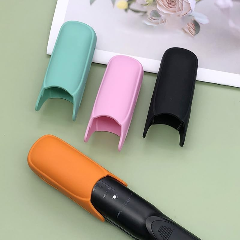 Durable Heat-Resistant Silicone Cover for Curling Irons and Straighteners Protects Hands and Surfaces from Burns Universal Fit for Various Hair Tools image number 1