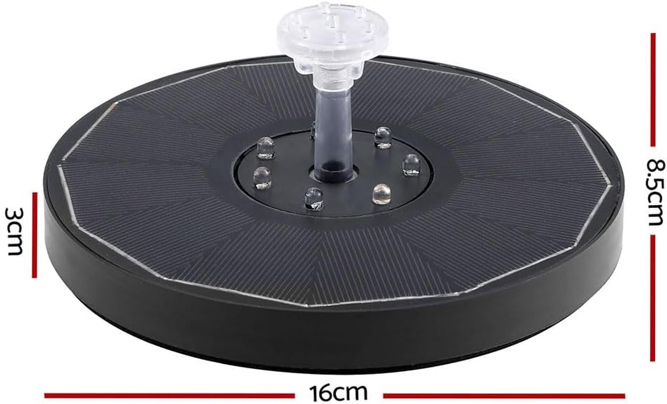 Gardeon Floating Solar Pond Water Fountain Pump Outdoor Fountains LED Light image number 4