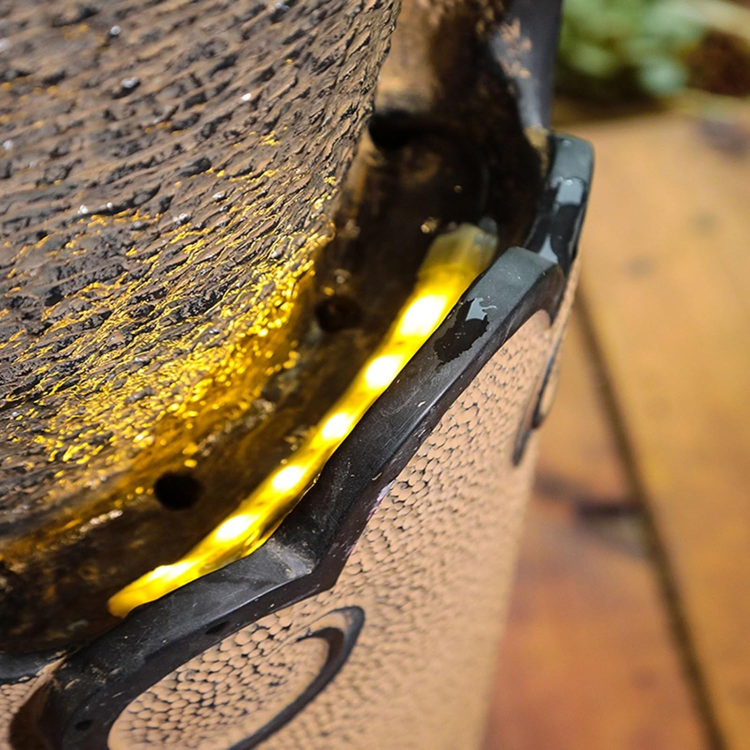 Outdoor Fountain New Chinese Outdoor Fountains and Waterfalls Freestanding Fountain Indoor Fountain-Ball with LED Light for Garden Patio Backyard Porch Balcony Home image number 2