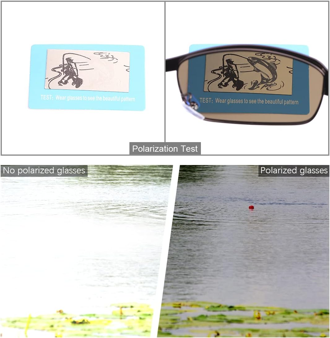 MIRYEA Polarized Sunglasses Mens UV400 Protection Lightweight Sun Glasses UV400 Protection, Sports, Fashion, Driving, Golf, Fishing, Outdoor image number 2