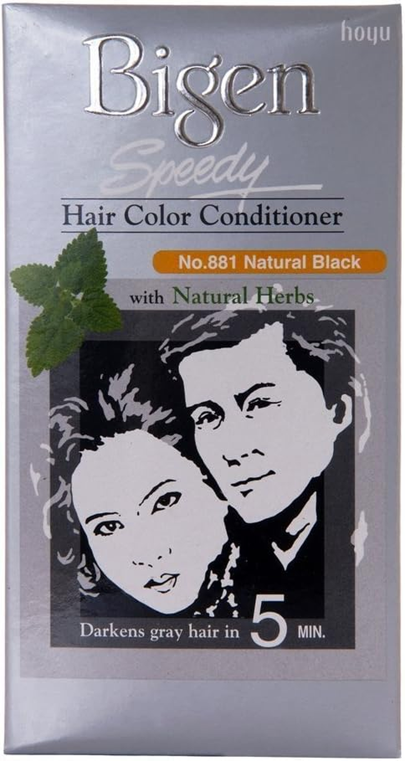 Bigen Speedy Hair Color (Natural Black 881, 150G