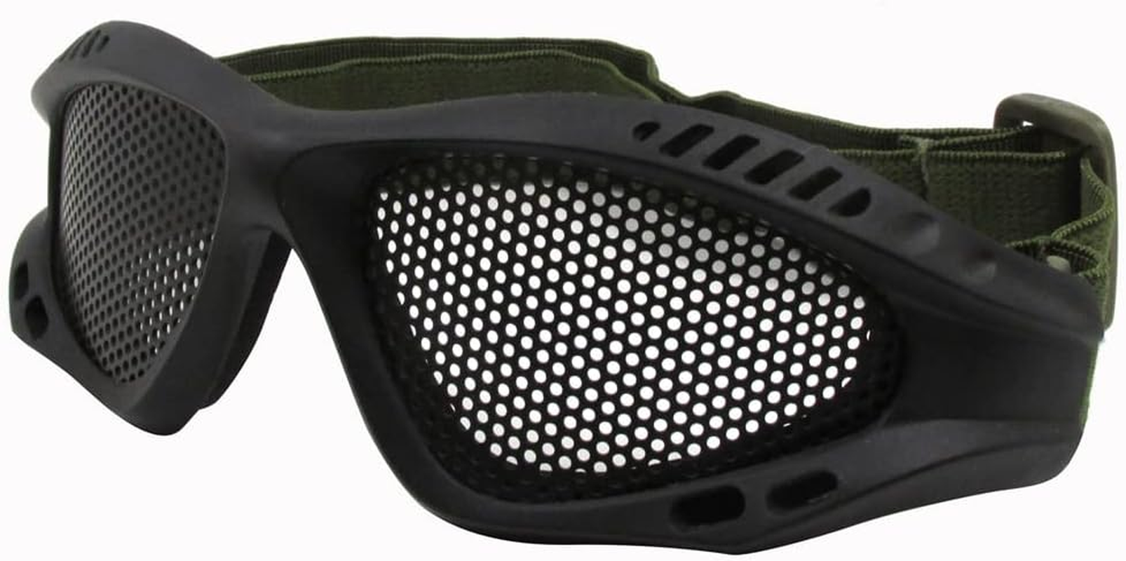 Safety Mesh Goggles anti Fog for Outdoor Games Sports Paintball Riding Cycling