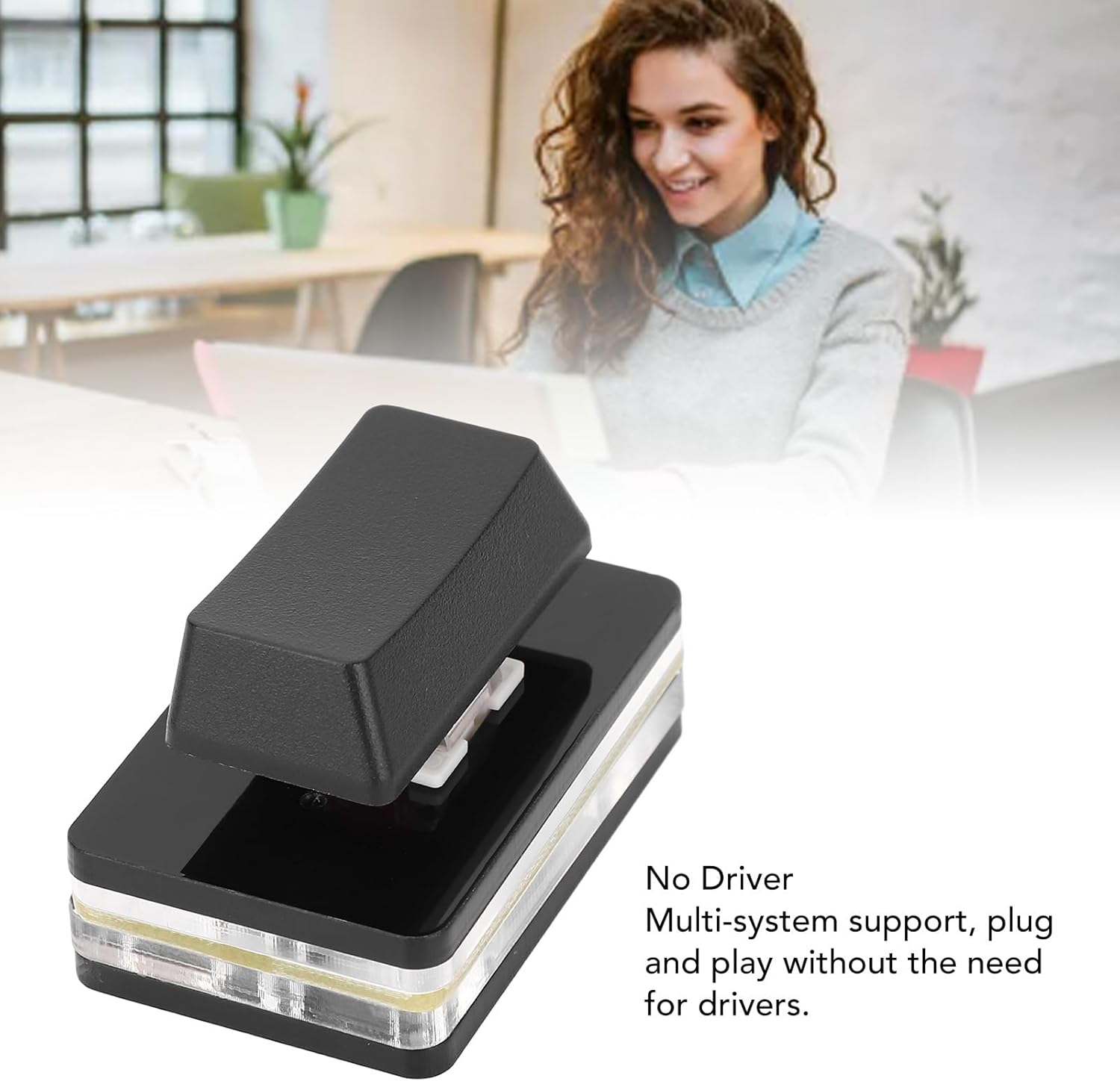 Programmable Macro PC Keyboard, USB Single Keyboard, OSU Hot Swap RGB Gaming Keypad with Red Switch, Type C Wired User Defined Single Buttons Mechanical Keyboard for Linux for OS image number 3