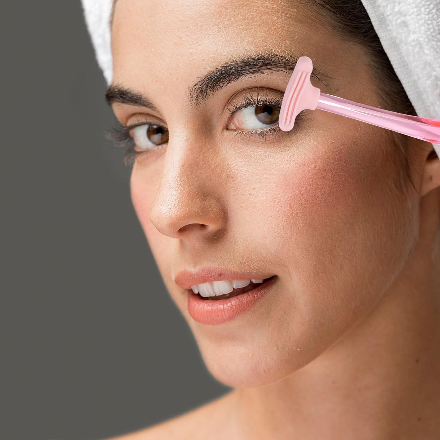 4Pcs Eyelid Brushes, Silicone Plastic Ultra Soft Eyelid Margin Cleansing Brushes Practical Cleansing Tool Accessories for Gently Cleaning Oil and Dirt (2 Colors) image number 6