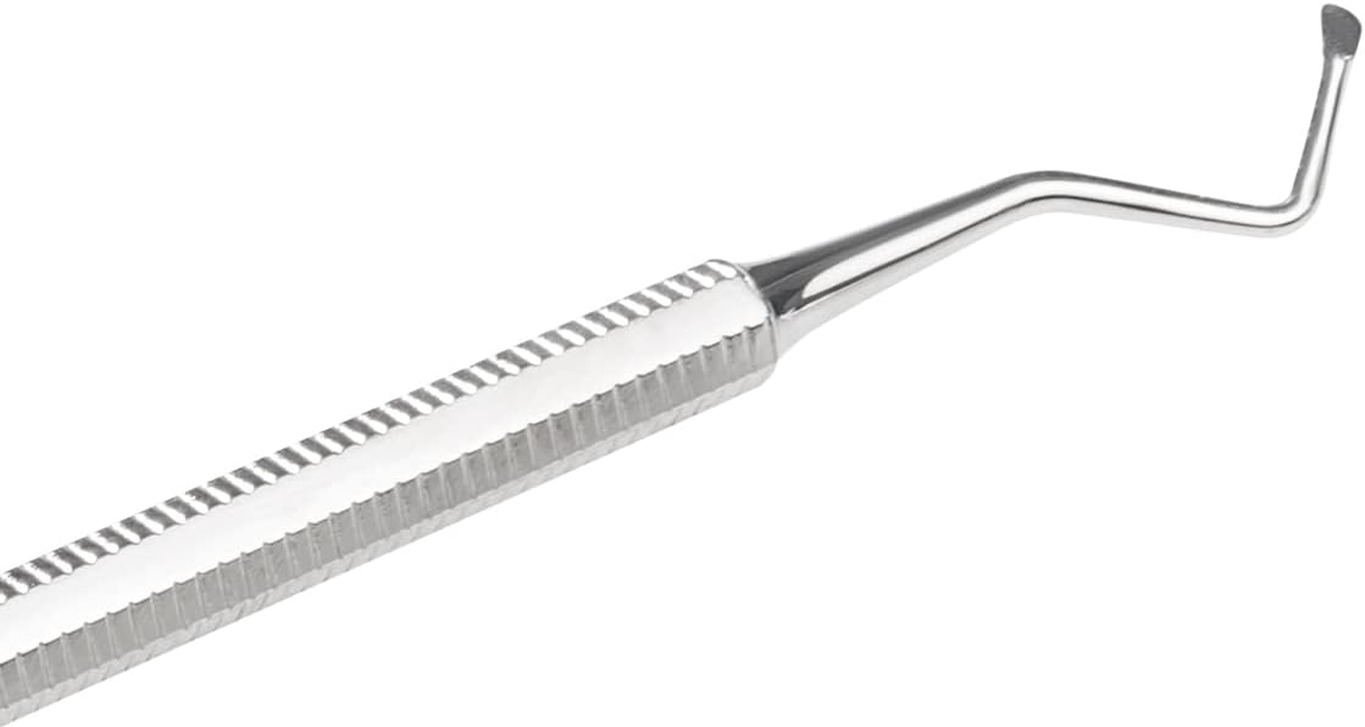 Remos Foot Care Instrument Corner Lifter Stainless Steel [Round Tip] for Grinding and Removing Deposits under the Nail
