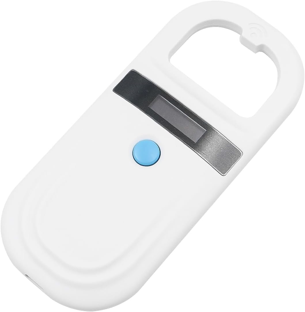 Namvo Pet Chip Reader, Animal Chip Mini Reader with OLED Image Display, Pet Chip Transponder Microchip for Pet Beagle Dog image number 4