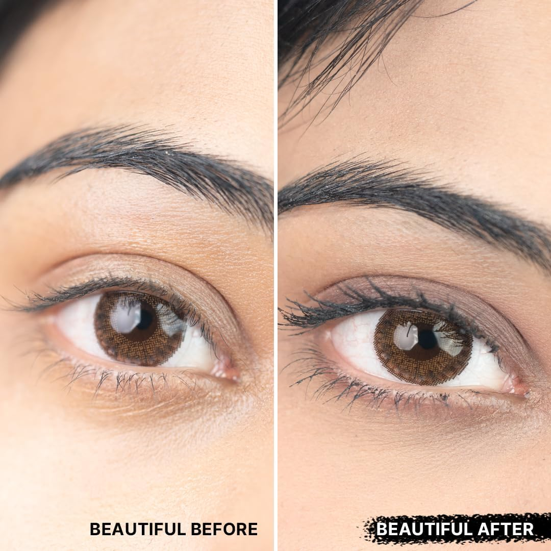 Sotrue Dark Spell 2-In-1 Prolong & Volumizing Mascara | Waterproof, Smudge-Proof & Long-Lasting | Intense Black Pigment with Panthenol & Biotin | 15Ml