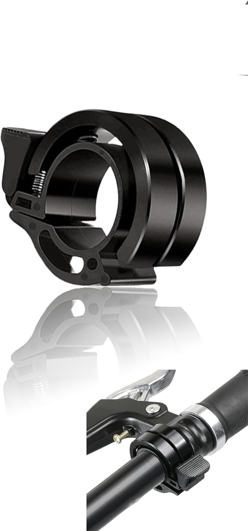 Honwor Double Aluminum Bicycle Bell with Loud Bicycle Bell by Clear Sound for 21Mm-22Mm Handlebars on Mountain Bikes and Road Bikes for Adults and Children image number 5