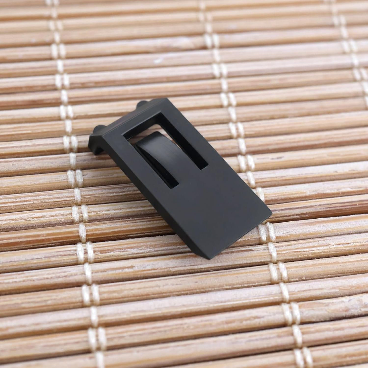 Ecsing 10X Hinge Restrictors Angle Stops Hinge Clip Compatible with Blum 74.1103 for 107 Degree Hinges Black(16.5Mm X 7.4Mm X 1.8Mm) image number 6