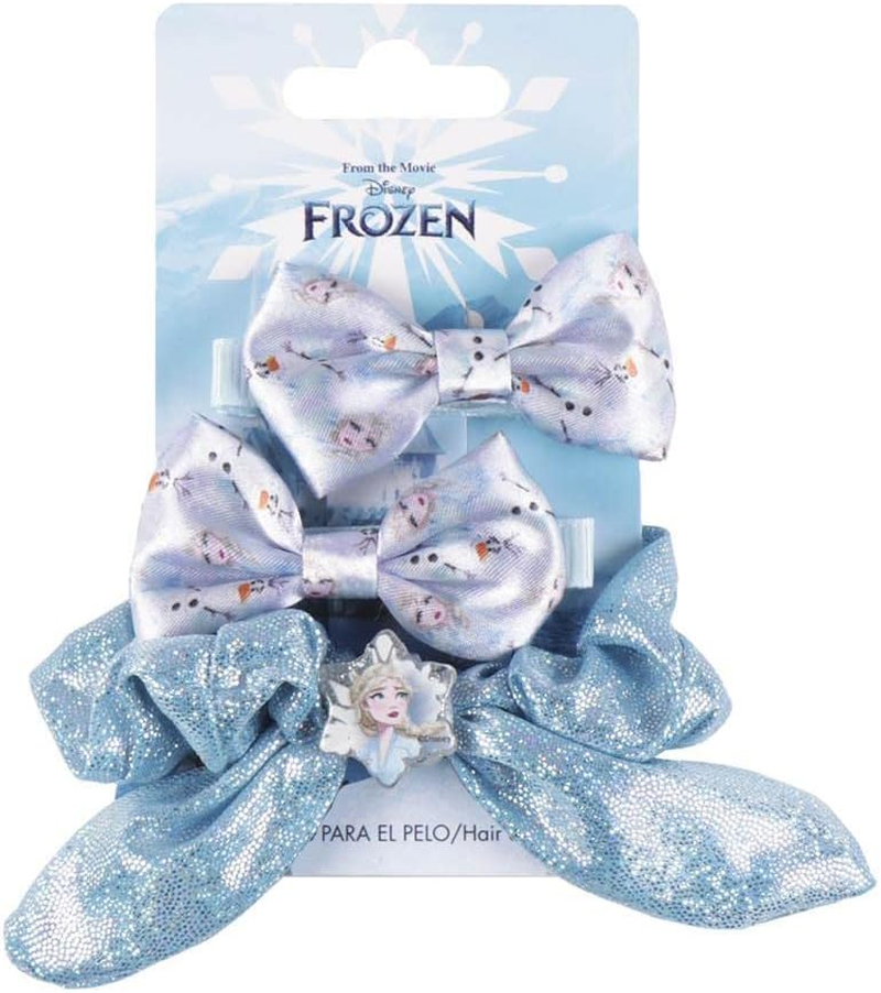 Minnie Mouse Hair Clips and 1 Hair Scrunchie - Multicoloured Design - Made from Durable Materials - Various Prints - Original Product Designed in Spain image number 4