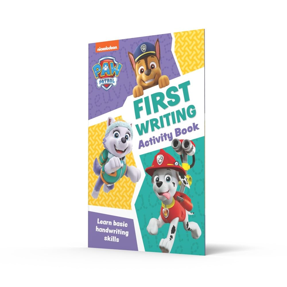 PAW Patrol First Writing Activity Book: Have Fun Learning to Read, Write and Count with the PAW Patrol Pups image number 3