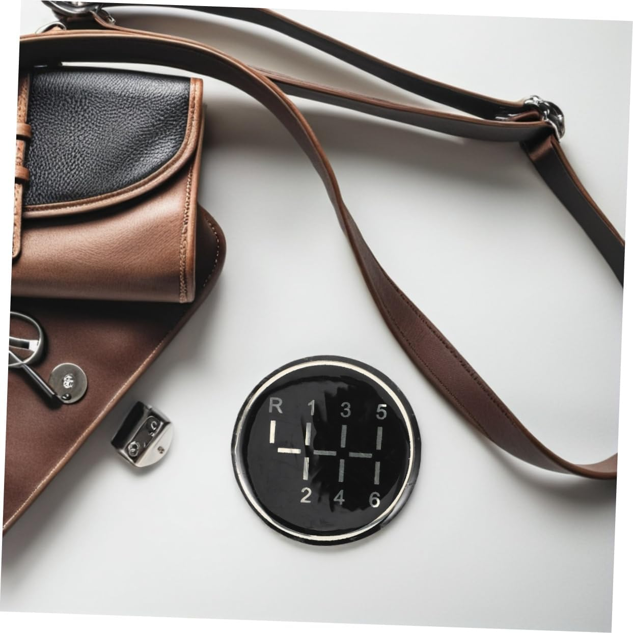 GLEAVI Manual Transmissions Gear Shift Decal Stickers Decorative Gear Shift Sticker for Manual Transmission Trucks Car Accessories 6-Speed image number 4