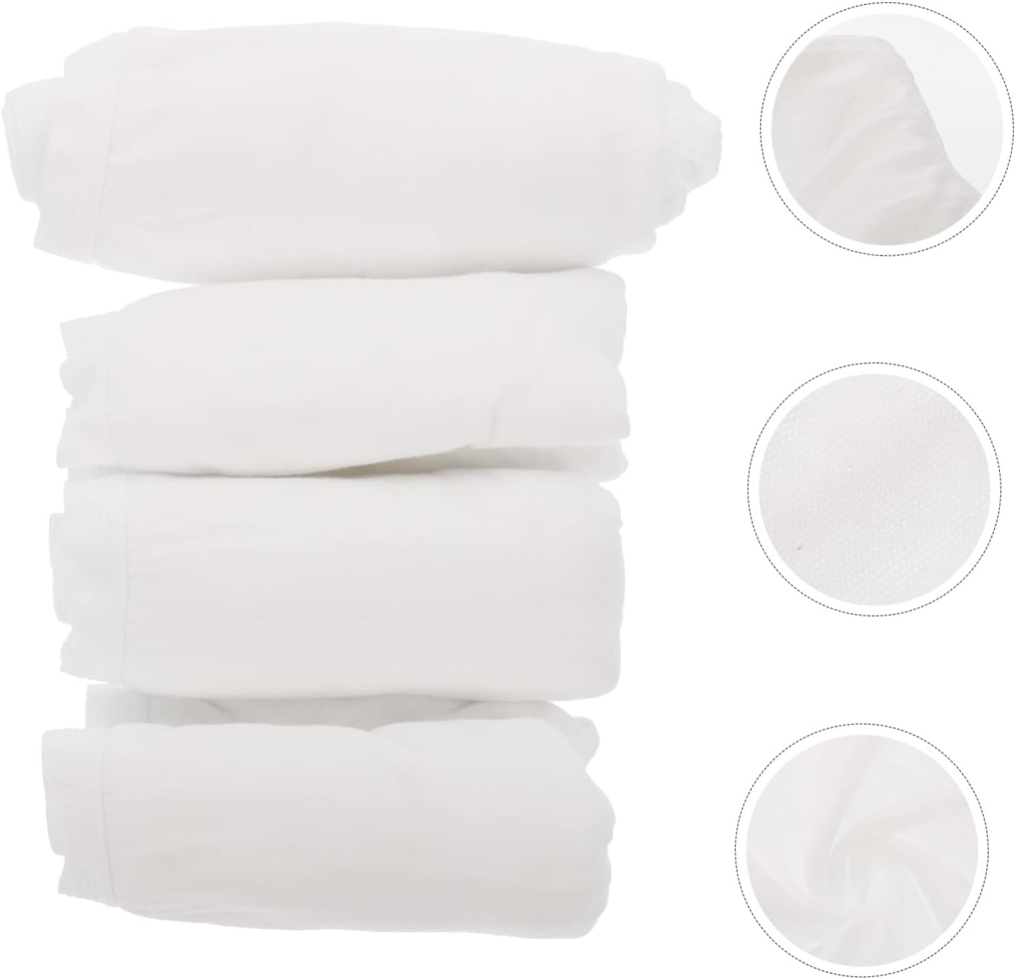 4Pcs Disposable Postpartum Confinement Pants Supple Women Panties for Pregnant Women Portable Sanitary Pants Postpartum Confinement Supplies White