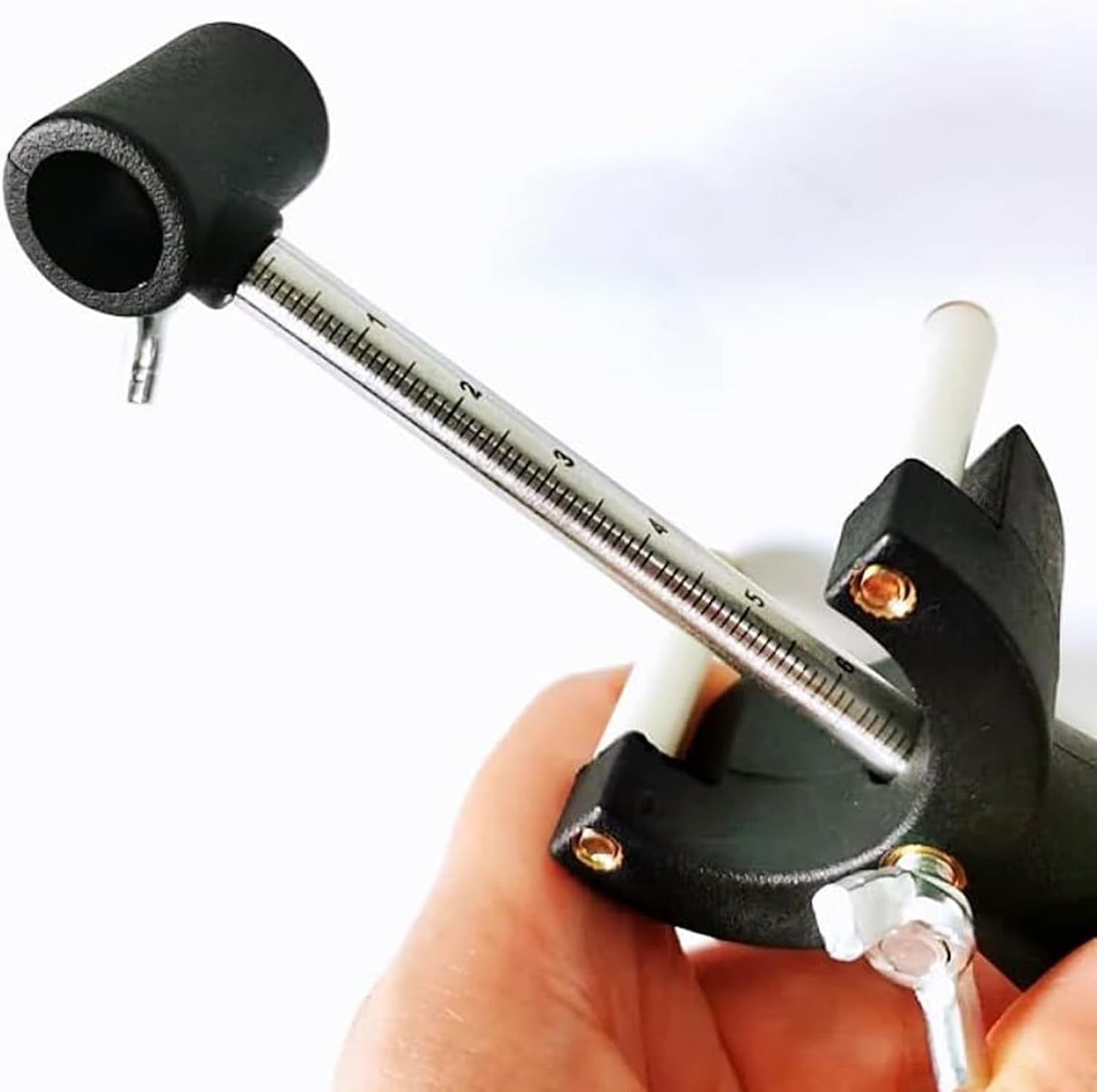 Car Wheel Eyebrow Scriber, Auto Body Line Marker Tool, Wheel Arch Parallel Scriber with Scale for Auto Sheet Metal Dent Repair (Black) image number 3