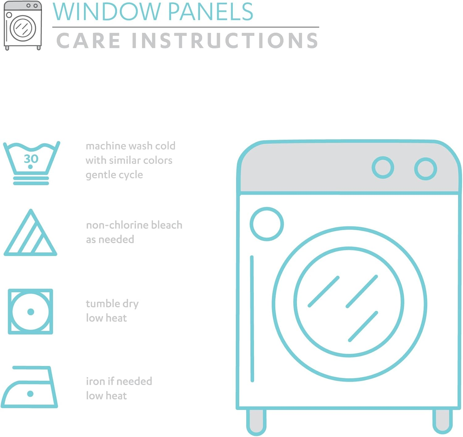 Lush Decor, Red Estate Garden Print Curtains Room Darkening Window Panel Set for Living, Dining, Bedroom (Pair), 95&rdquo; X 52, 95" X 52" image number 6