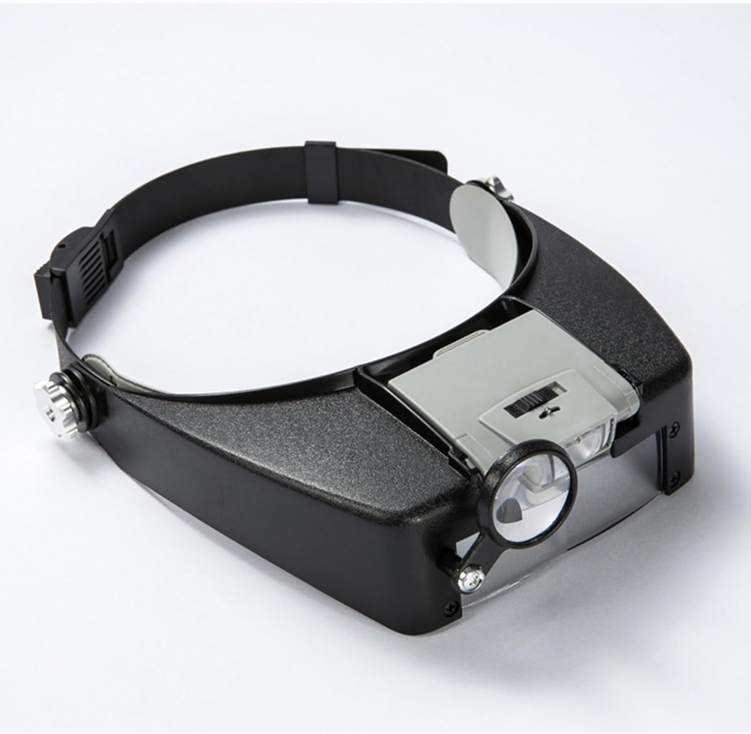 Meichoon Headband Magnifying Glasses,1.5X 3X 6.5X 8X Eyewear Magnifier with 2 LED Lights Head Lamp Loupe for Repairs Reading Jewelry Making image number 2