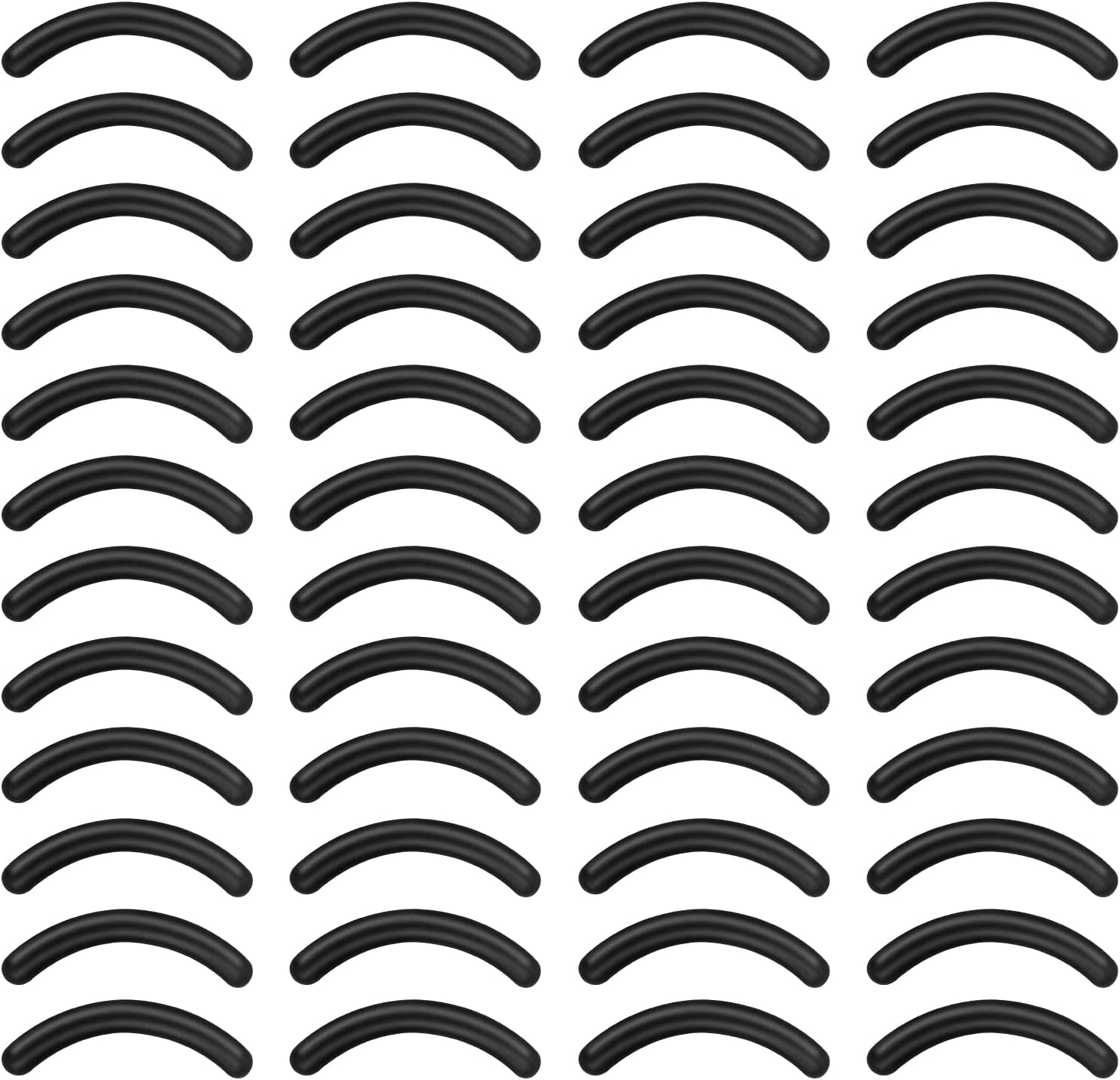 Sibba 50 Pieces Eyelash Curler Pads, Curler Refills Eyelash Refill Pads, Soft Curler Replacement Refills Pads for with Most Eyelash Curlers image number 5