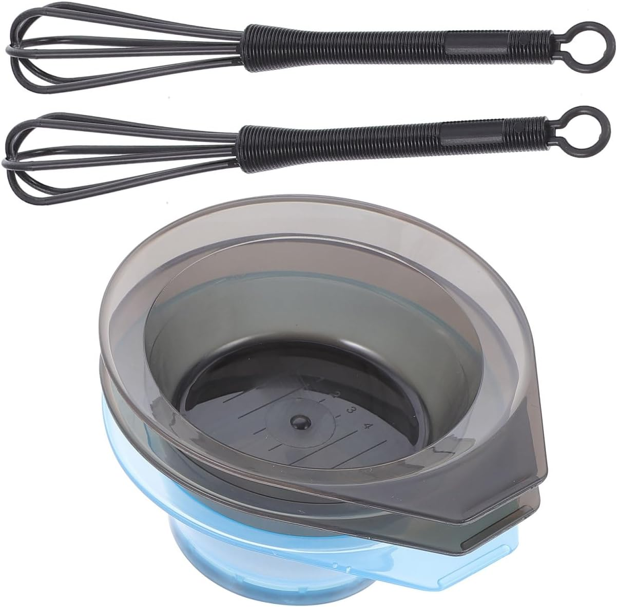 HONITANO 1 Set Hair Colouring Tool with Stirring Rod and Bowl, Part Hairdressing Accessories for DIY Hair Colouring at Home, Professional Usable, Ergonomic Design for Easy Use image number 6