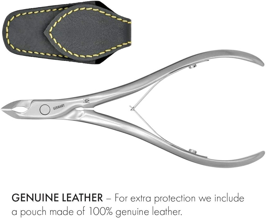 Stainless Steel FINOX Standard Cuticle Nippers, 5Mm Jaw. Made by Germanikure in Germany image number 4