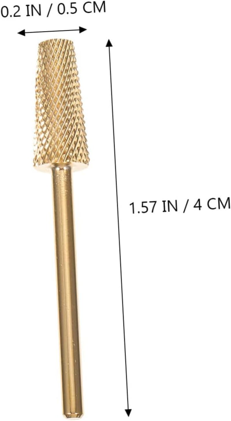 Gatuida Replacement Manicure Grinding Head Nail Art Bits Tungsten Steel Nail Sander Polishing Heads image number 5