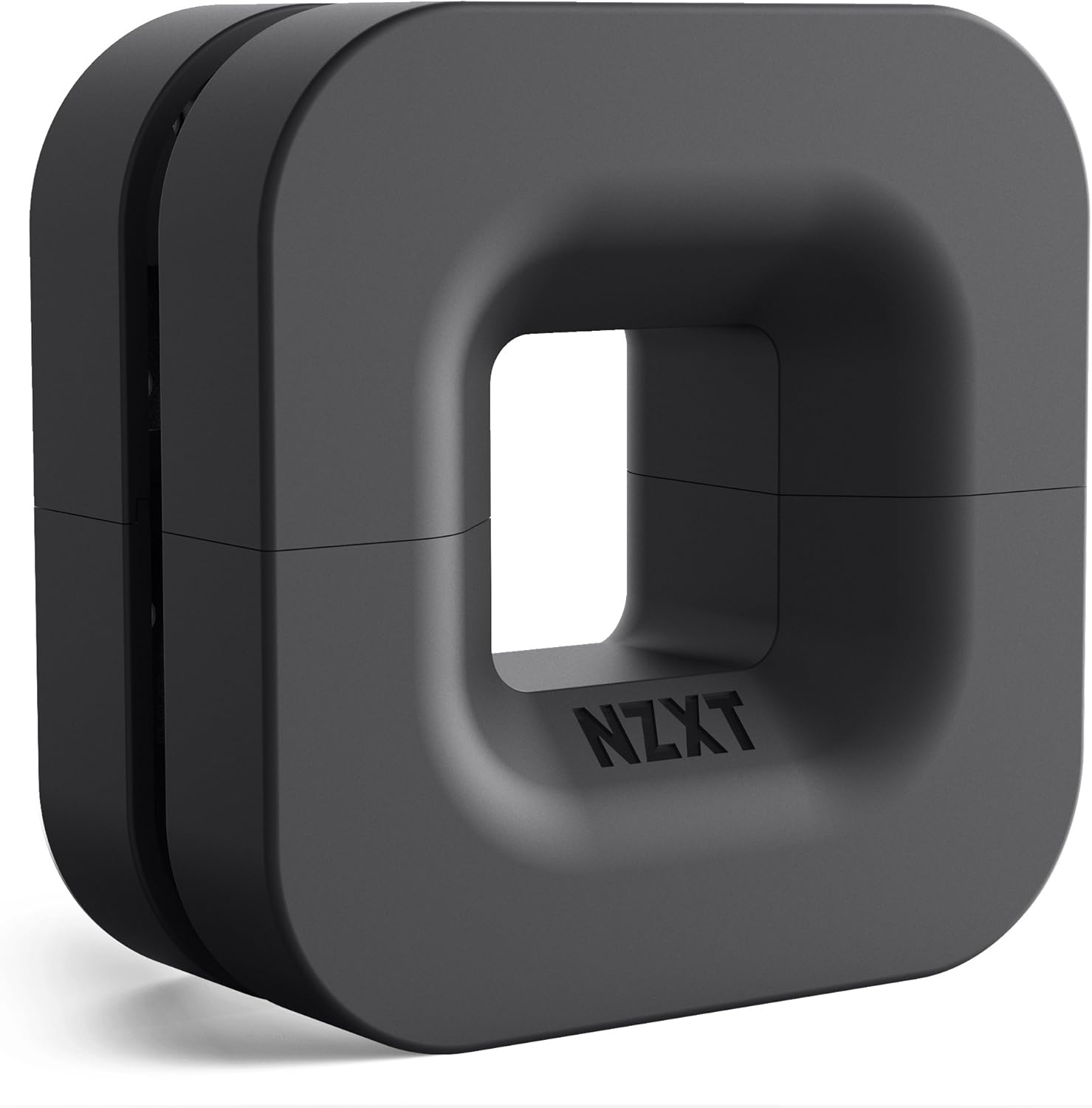 NZXT Puck - Cable Management and Headset Mount - Compact Size - Silicone Construction - Powerful Magnet for Computer Case Mounting - Black
