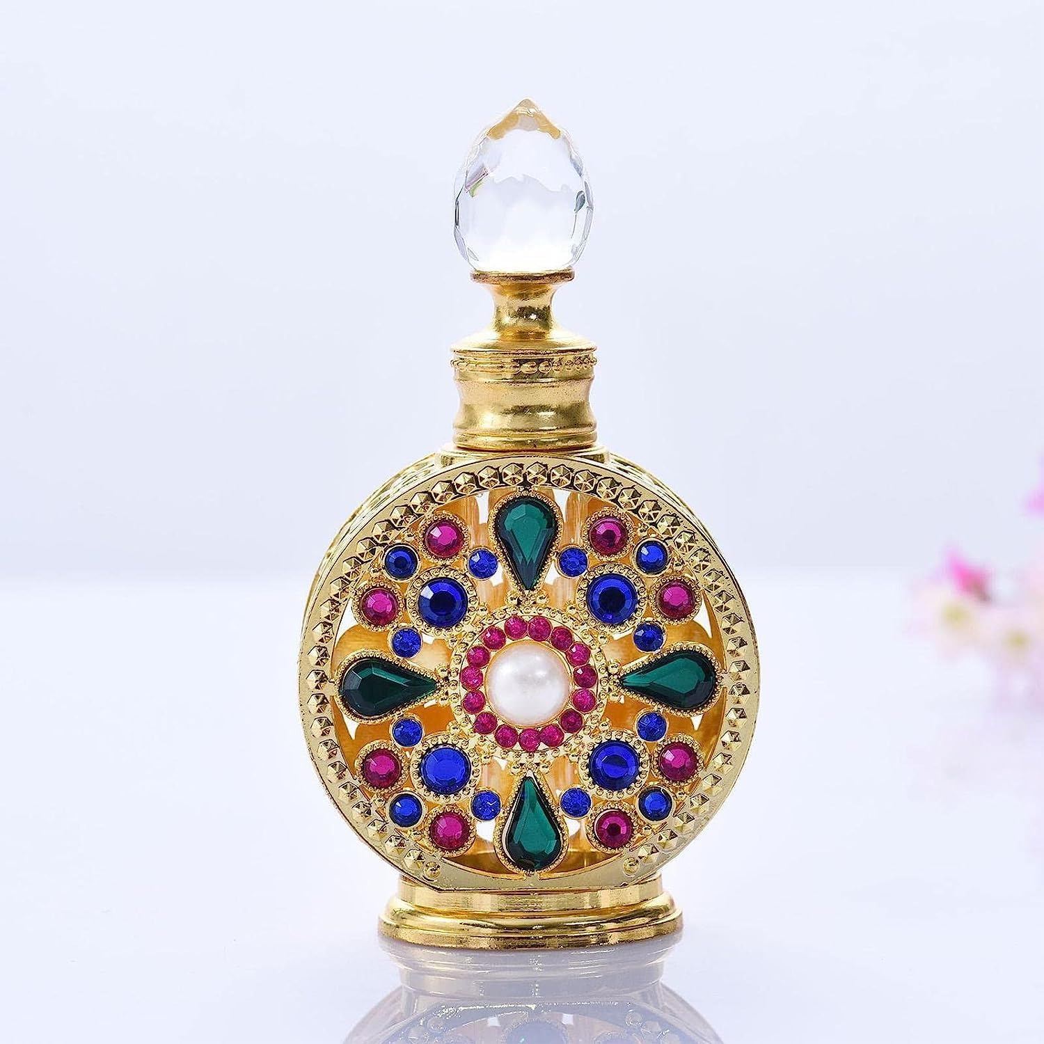 Perfume Atomiservintage Perfume for Women | 15Ml Beautiful Metal Bottle Dubai Perfume for Men Empty Bottle image number 4