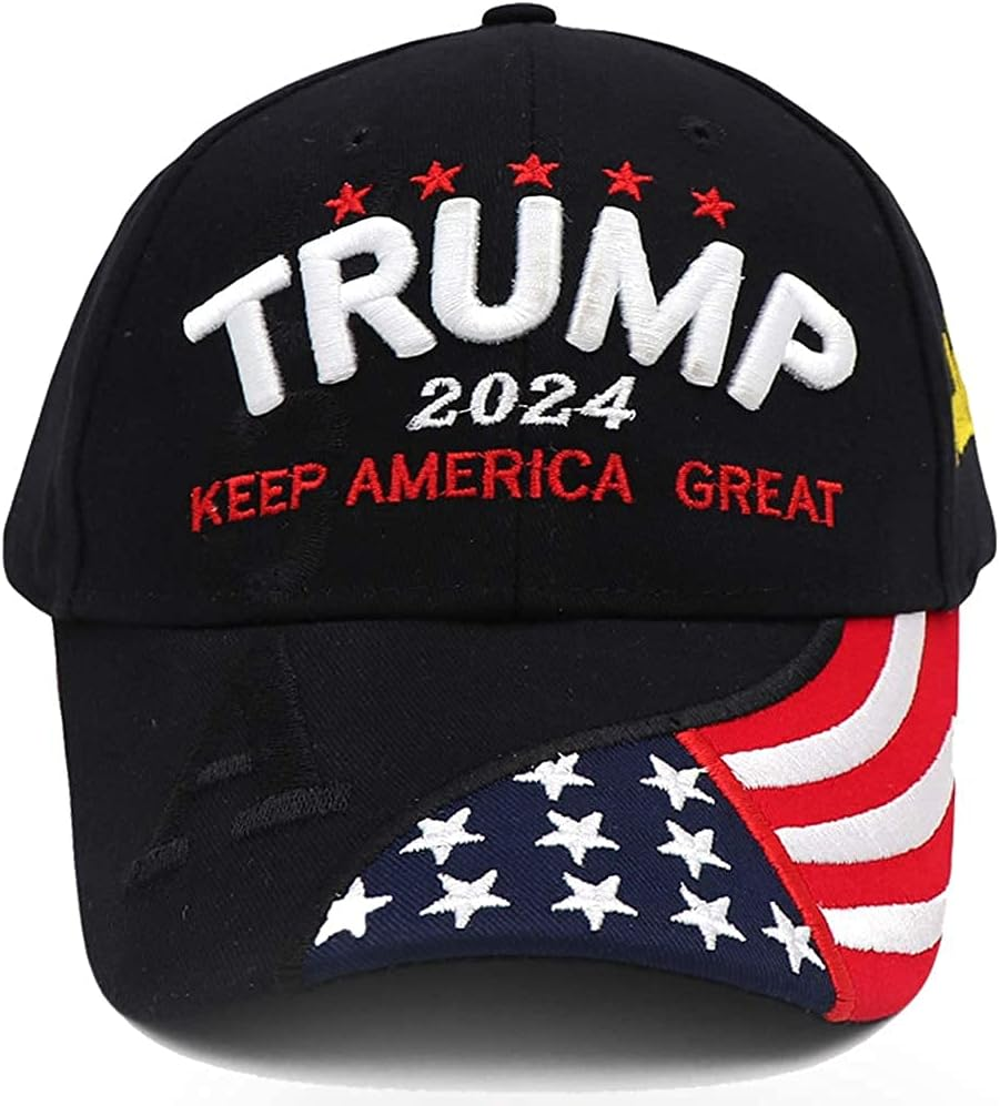 Trump 2024 Hat Donald Trump Gifts for Men MAGA Hat Make America Great Again Hats Keep America Great Baseball Cap, Blue, One Size