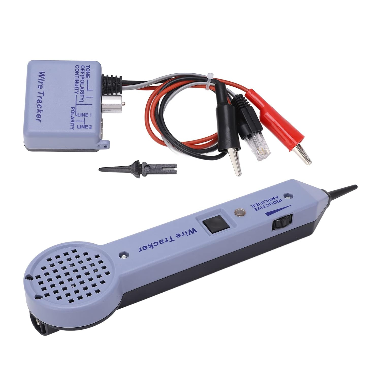 Network Cable Tracing Tester Kit, Tone and Probe Tracing Tester Kit, One Generator Kit Line Finder for Telephone, for Telephone, Coax, Trace Data, Electrical Cables image number 4