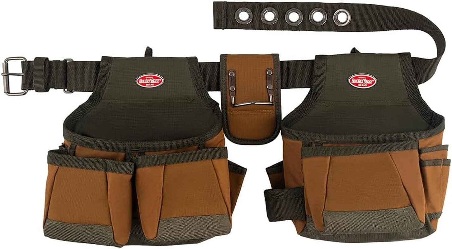 Bucket Boss - Builder&rsquo;S Tool Belt, Tool Belts - Original Series (50200), Brown image number 6