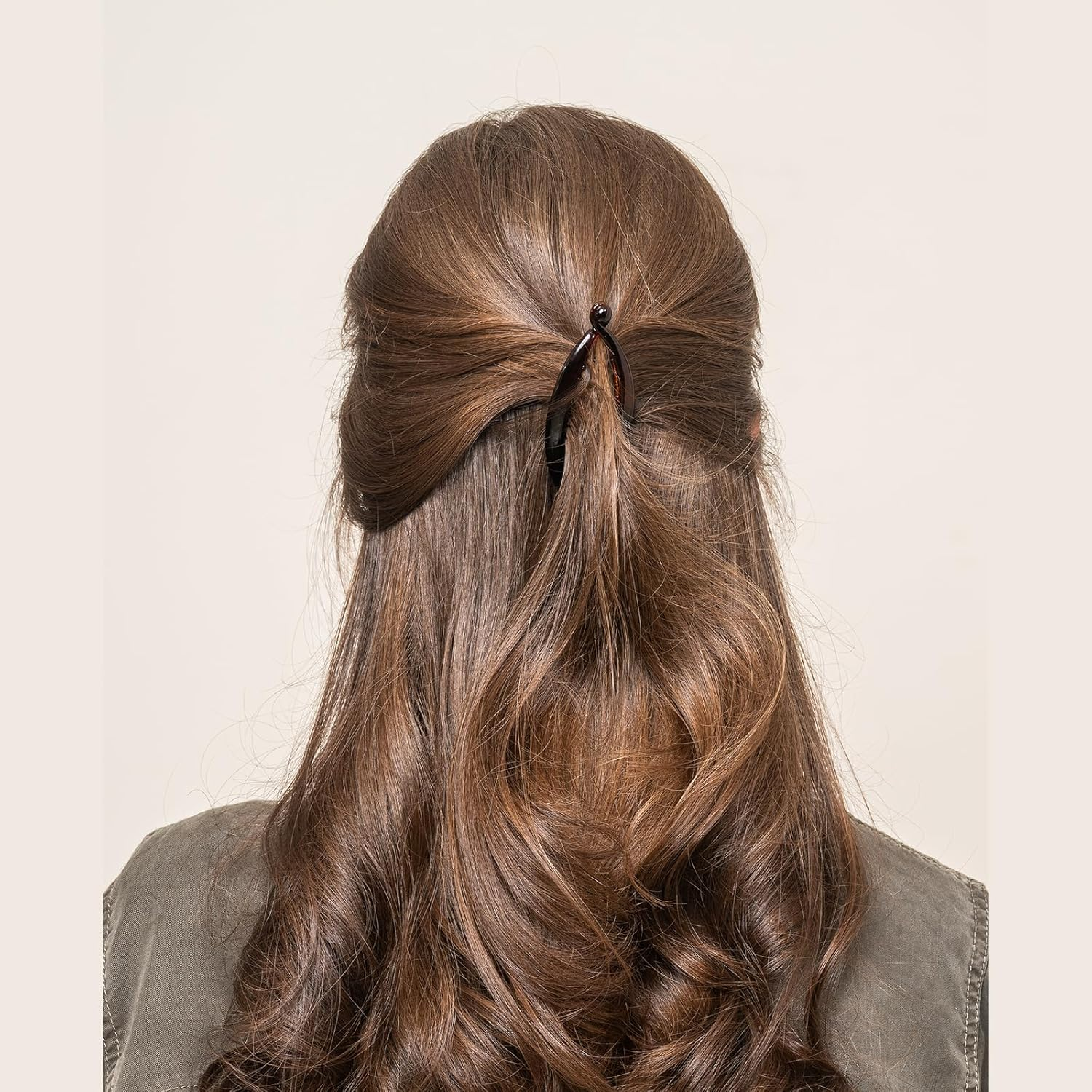 AYNKH 4 Pieces Banana Hair Clips, Women Clips Long Hair Ponytail Plaiter Set for Fine and Thick Hair for Girls image number 3