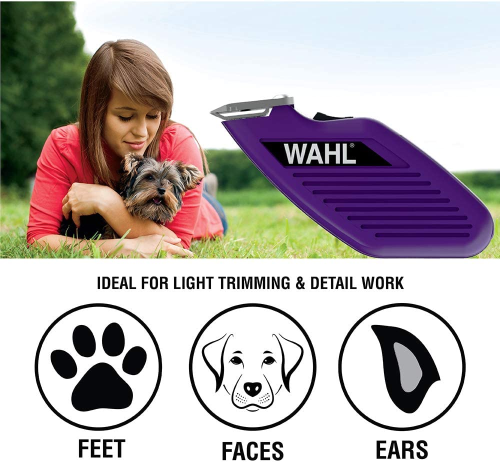 Wahl Professional Animal Pocket Pro Equine Compact Horse Trimmer and Grooming Kit, Purple (#9861-930) image number 2