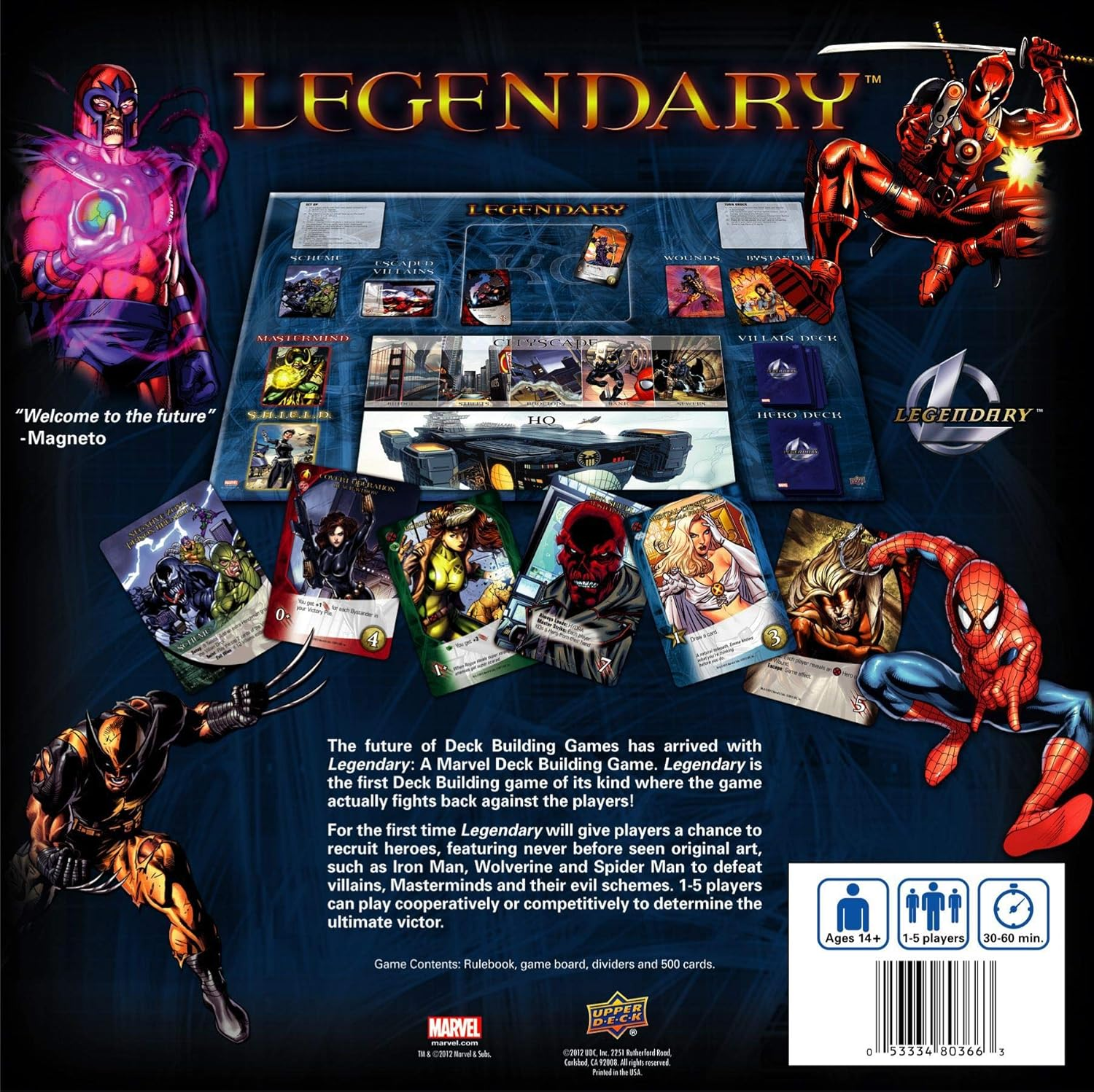 Marvel Upper Deck Legendary image number 2