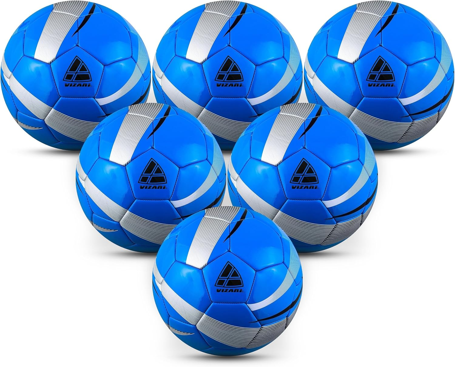 Vizari Hydra Soccer Ball | Synthetic Youth Football Gear | Soccer Training Equipment for Kids | Indoor Outdoor Play | Soccer Training | Gifts for Soccer Lovers | Professional & Adult Soccer Balls