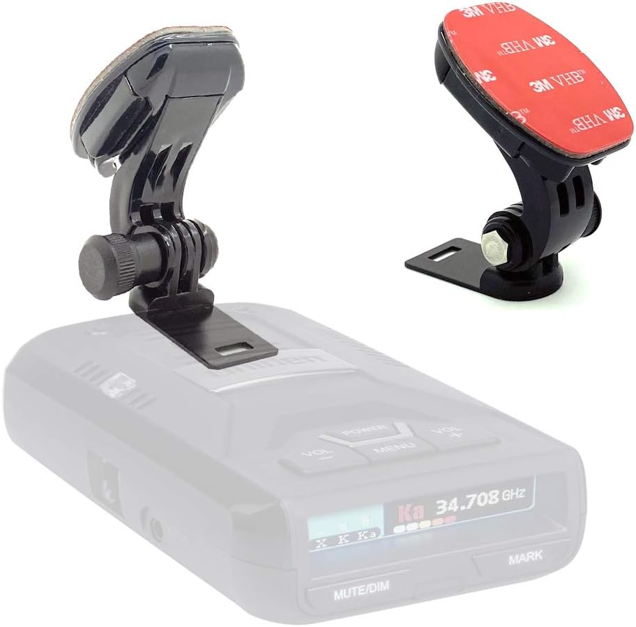 Lygear Radar Detector Easy Nnect Adhesive Mount for Uniden R1 R3 R7 DFR6 DFR7 DFR8 DFR9 Radar Detectors,Gp18+Klp-Un01_Lyhc image number 2