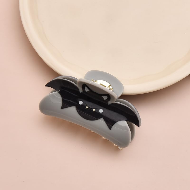 Halloween Hair Claw Clips for Women Party Cosplay Hair Clip Halloween Hair Jaw Clips for Girls Halloween Claw Clips for Thick Hair Styling Accessories Claw Clips Halloween Hair Catch Clip Hair Clamps image number 5