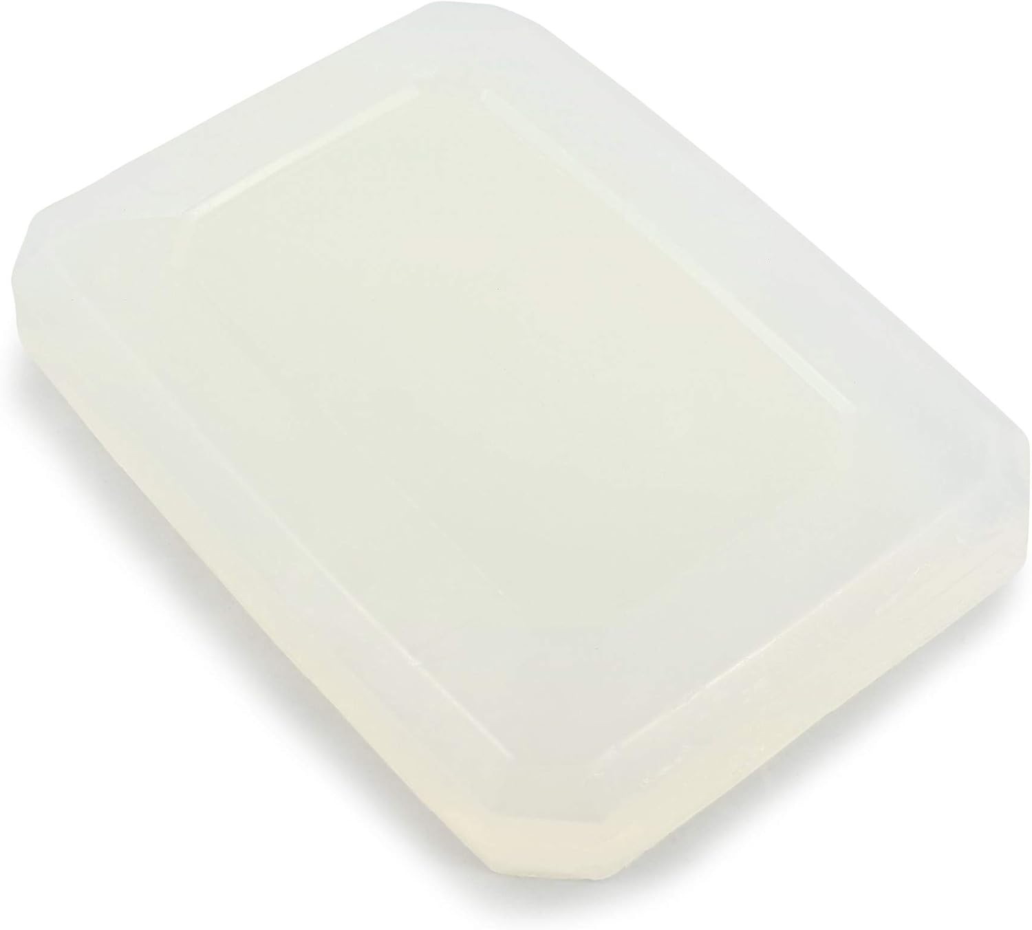 Glycerine Soap Raw Soap Base, Transparent/White (Sls-Free) (1 Kg Transparent) image number 3