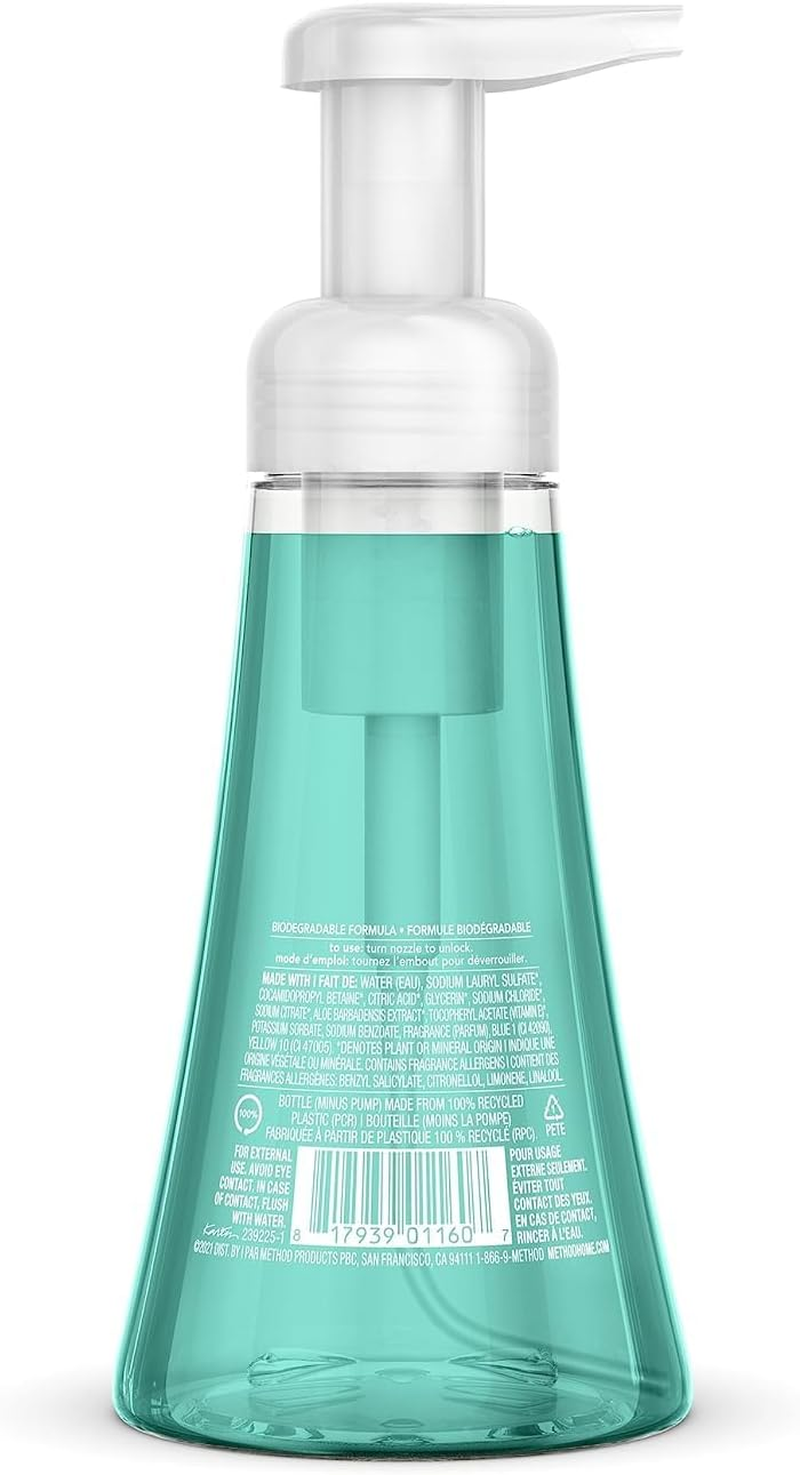 Method Hand Foaming Hand Soap - 10Oz Variety Pack (Sea Minerals, Waterfall, Lemon Mint) image number 2